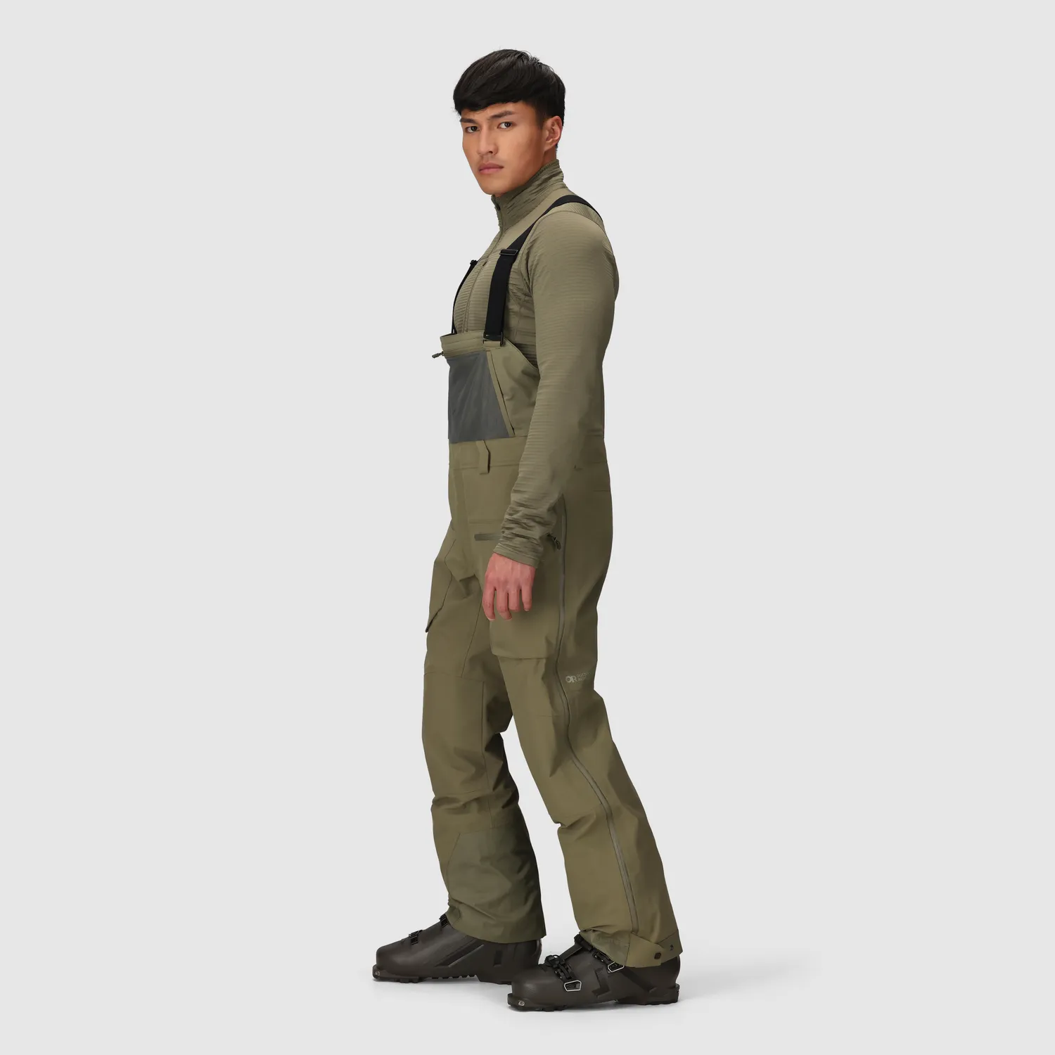 Outdoor Research Allies Mountain II Bib skallbukse Ranger Green S 30K