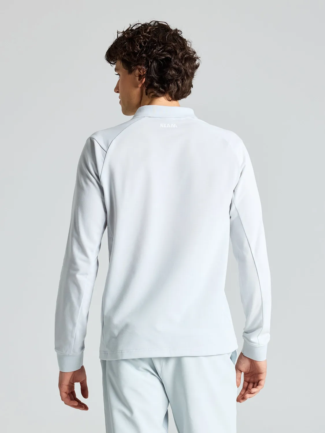 Slam One Design OD Drirelease langermet polo herre