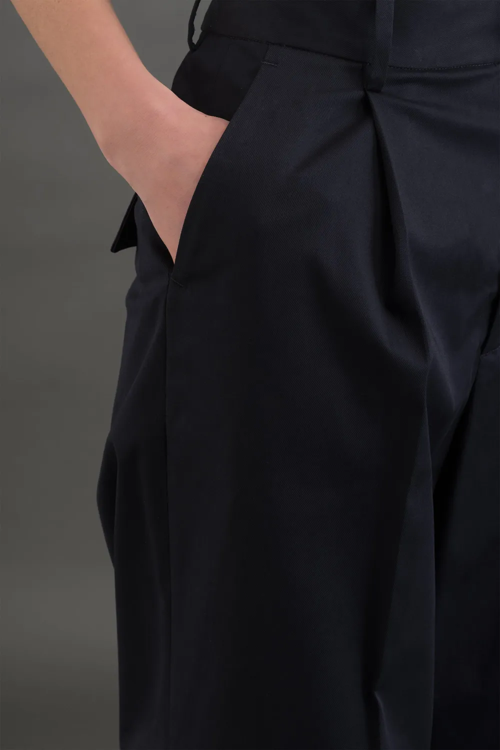 Moorer OFILIA-J-CD bukse hvit, stretch gabardin
