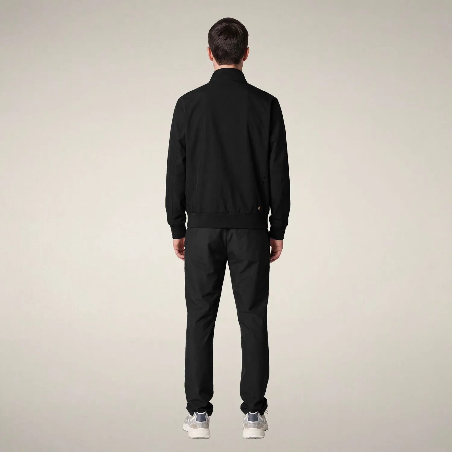 Save The Duck Tulio treningsjakke herre svart slim fit