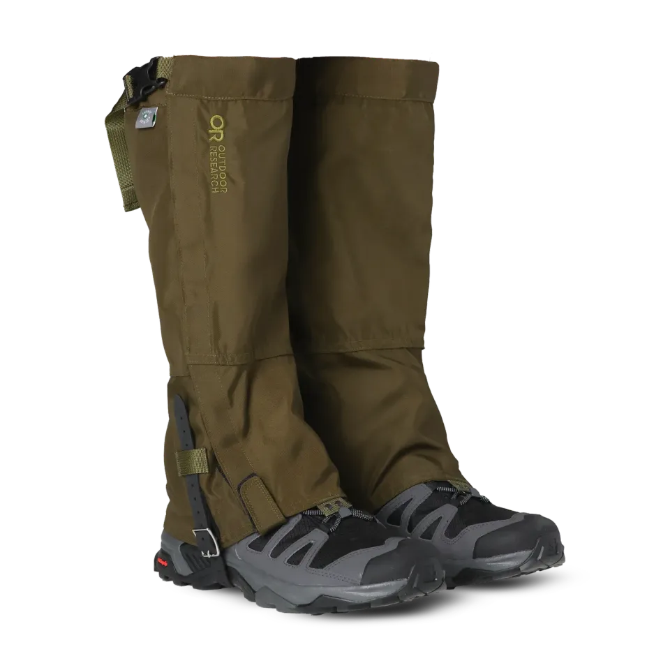 Outdoor Research Insect Shield Rocky Mountain High Gaiter II gamasjer S Dark Olive