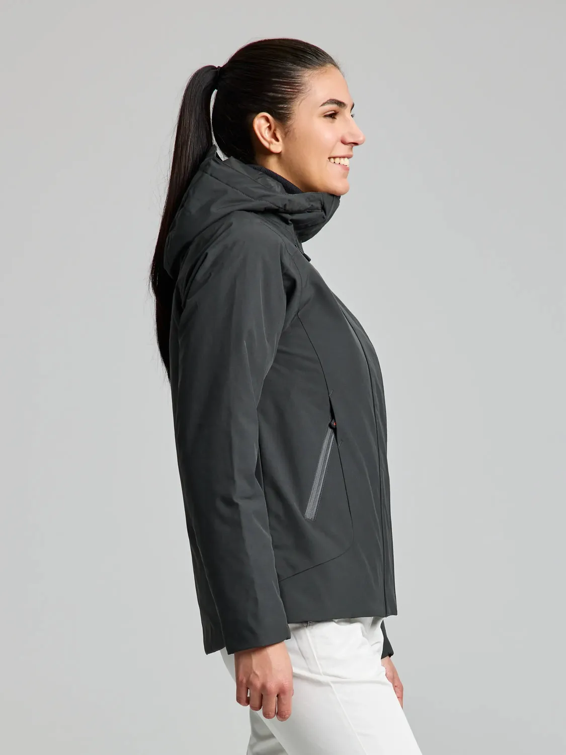 Slam ACT WS Hooded Ins Jacket jakke dame, isolert med hette