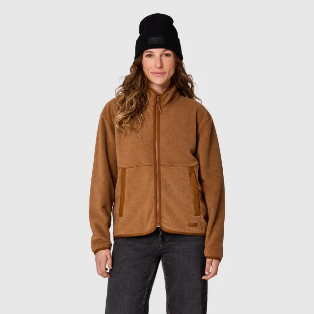 Outdoor Research Deming Fleece Jacket fleecejakke dame Pecan ullblanding