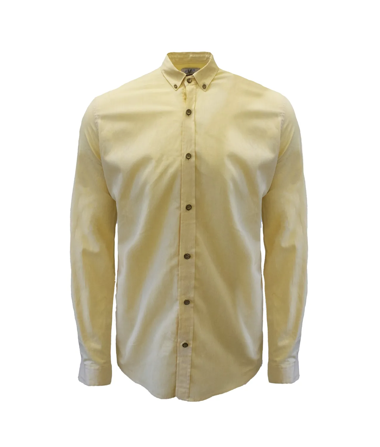 John Partridge Ridware Chambray Shirt skjorte gul bomull