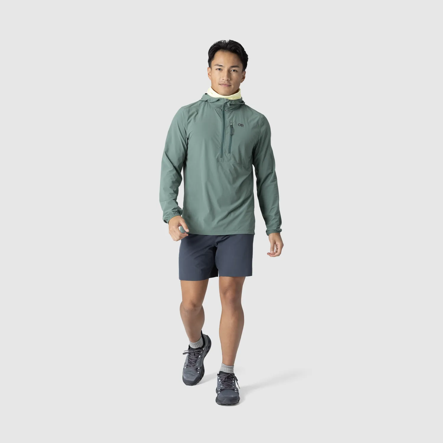 Outdoor Research Astroman Air Sun Hoodie soltrøye XXL Malachite UPF