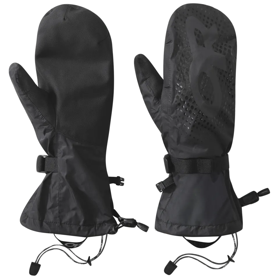 Outdoor Research Revel Shell Mitt skallvotter XS Black vanntette