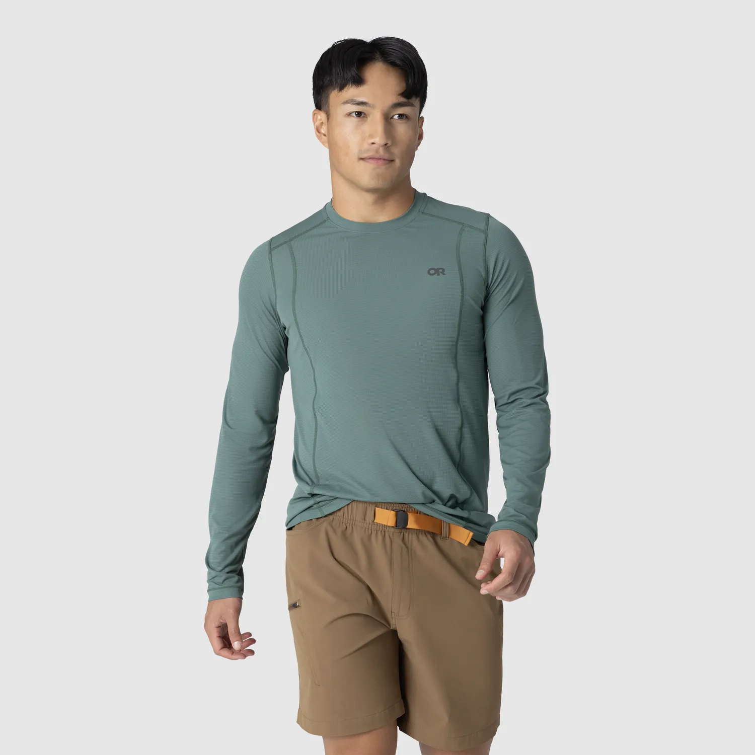 Outdoor Research Echo Men's Echo Long Sleeve Tee langermet trøye, Skyline, lett