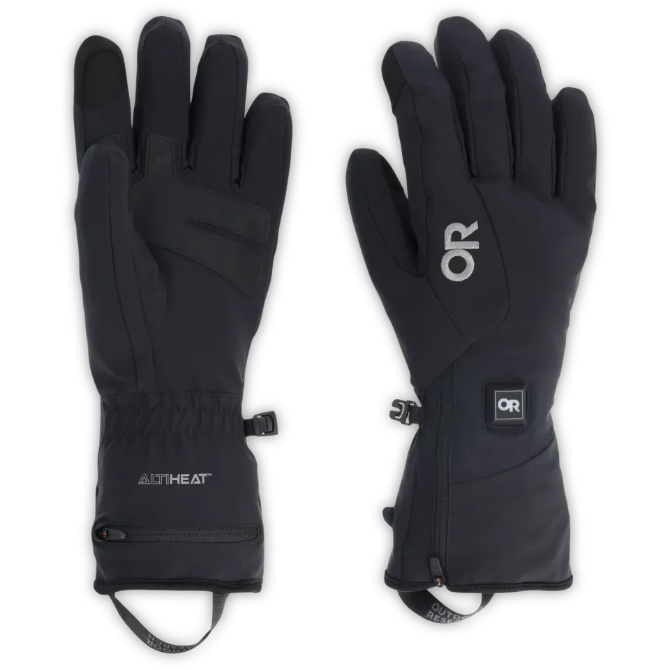 Outdoor Research Sureshot Heated Softshell Glove varmehanske herre