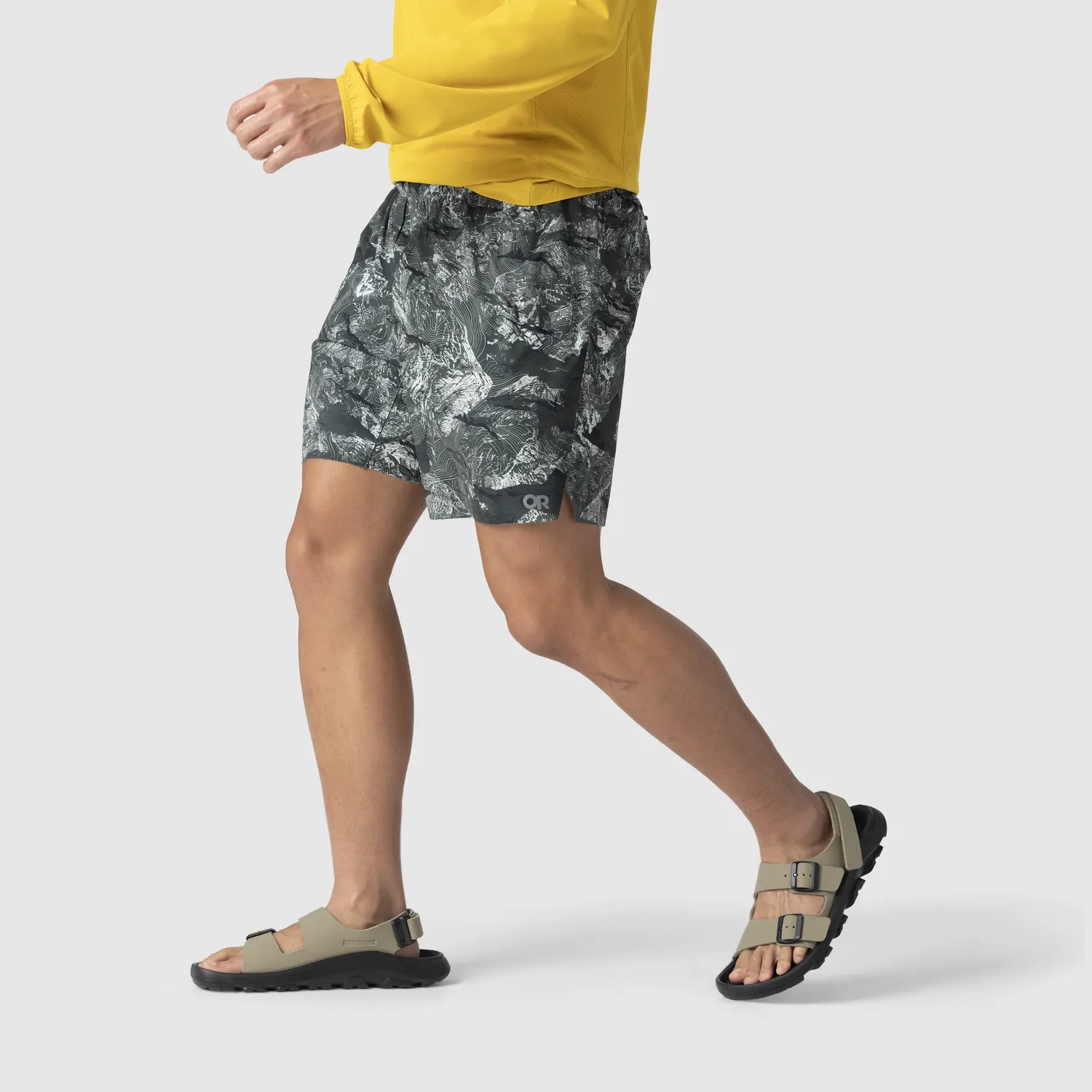 Outdoor Research Swift Lite Lined Short 7" løpeshorts svart