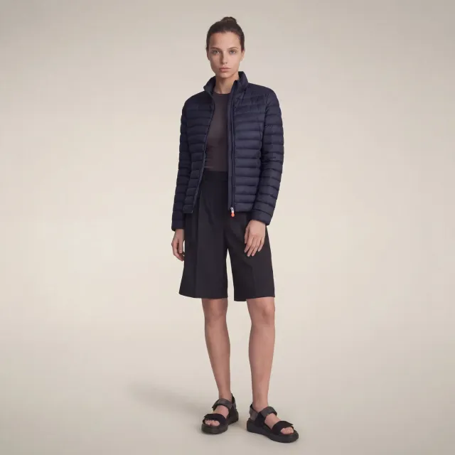 Save The Duck Carly boblejakke dame navy blue Plumtech