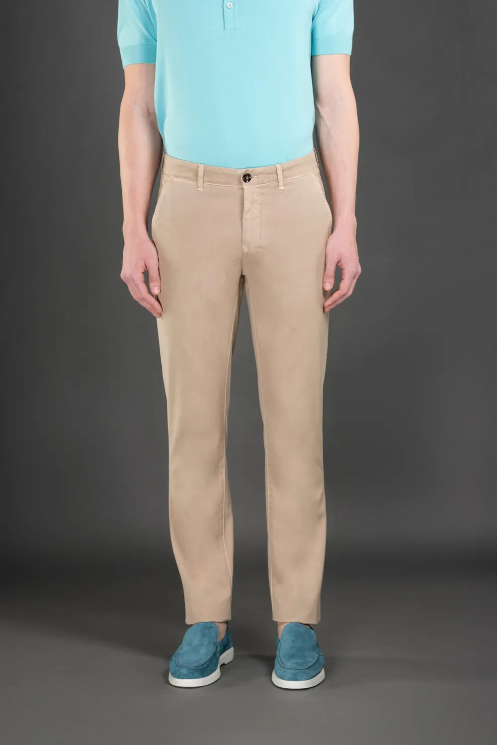 Moorer FILICUDI-SI2 chinos grenada sand slim