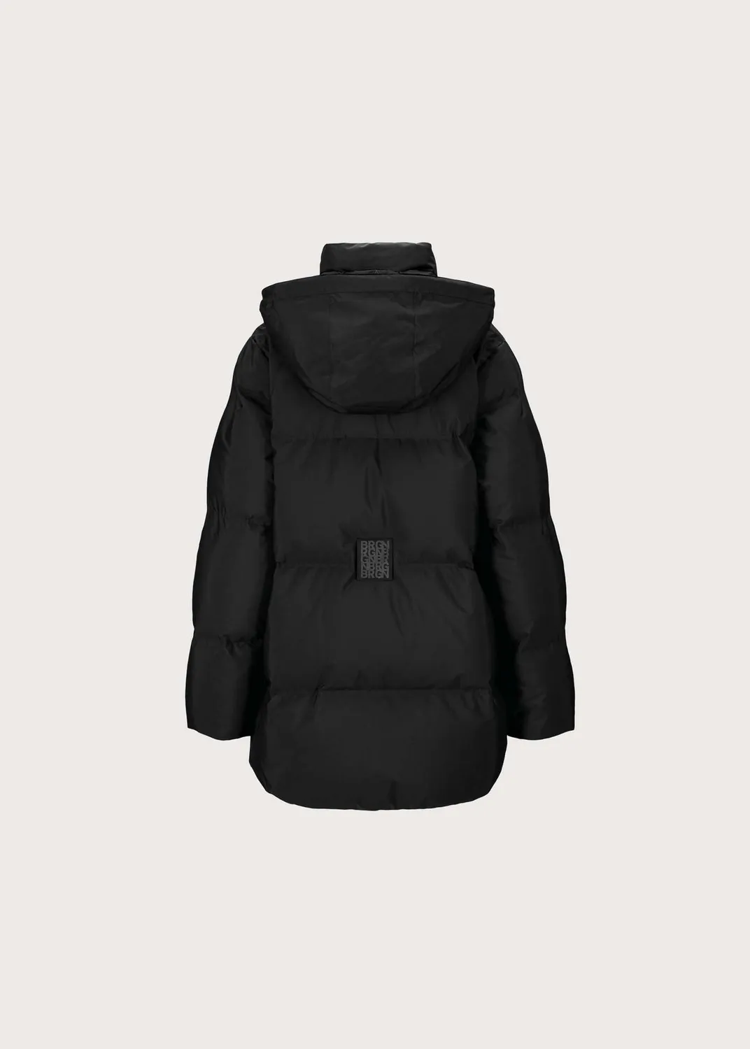 Brgn Nysne Down Puffer dunjakke New Black XS–XL vanntett