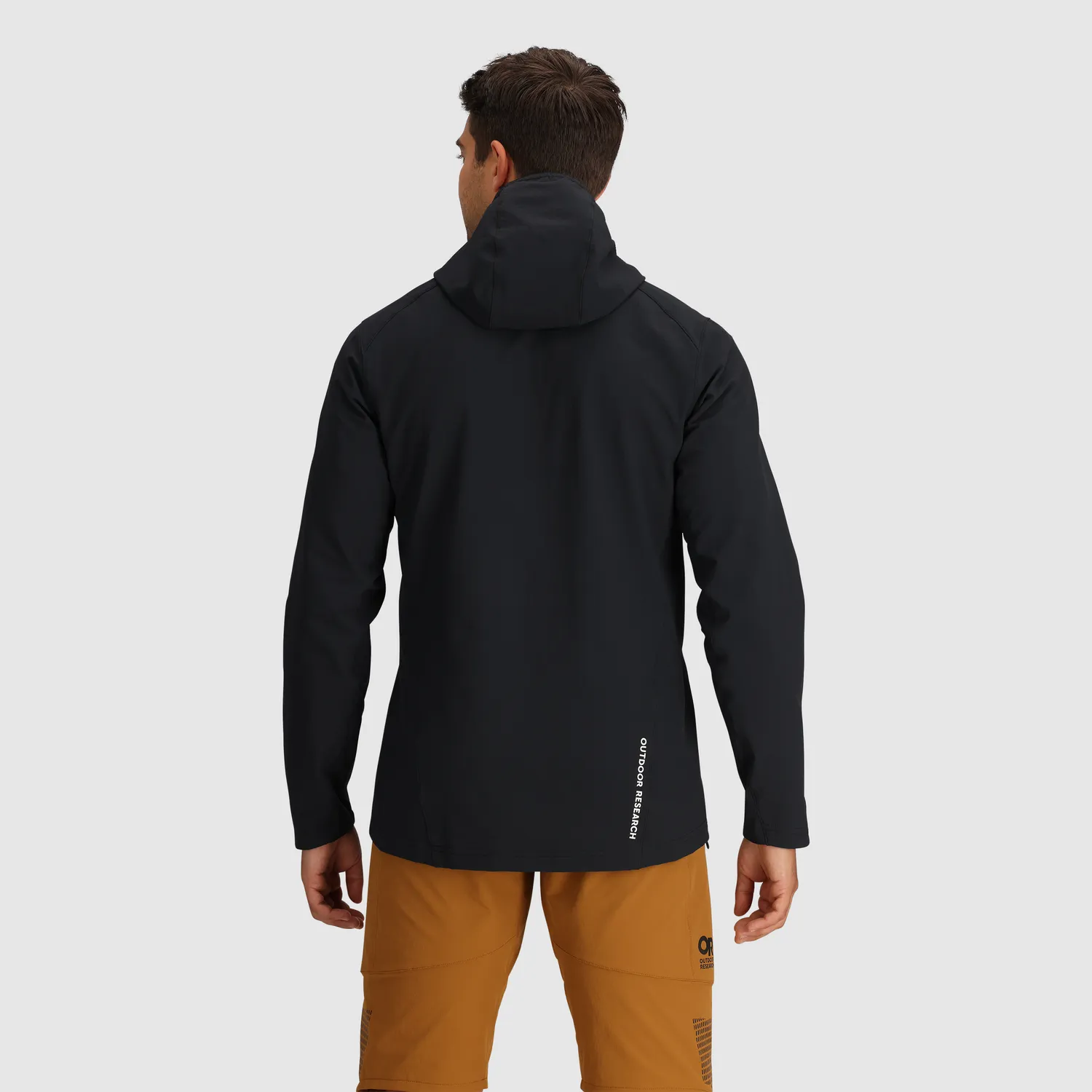 Outdoor Research Freewheel MTB Half Zip sykkelhettegenser herre Pro Khaki/Gravel