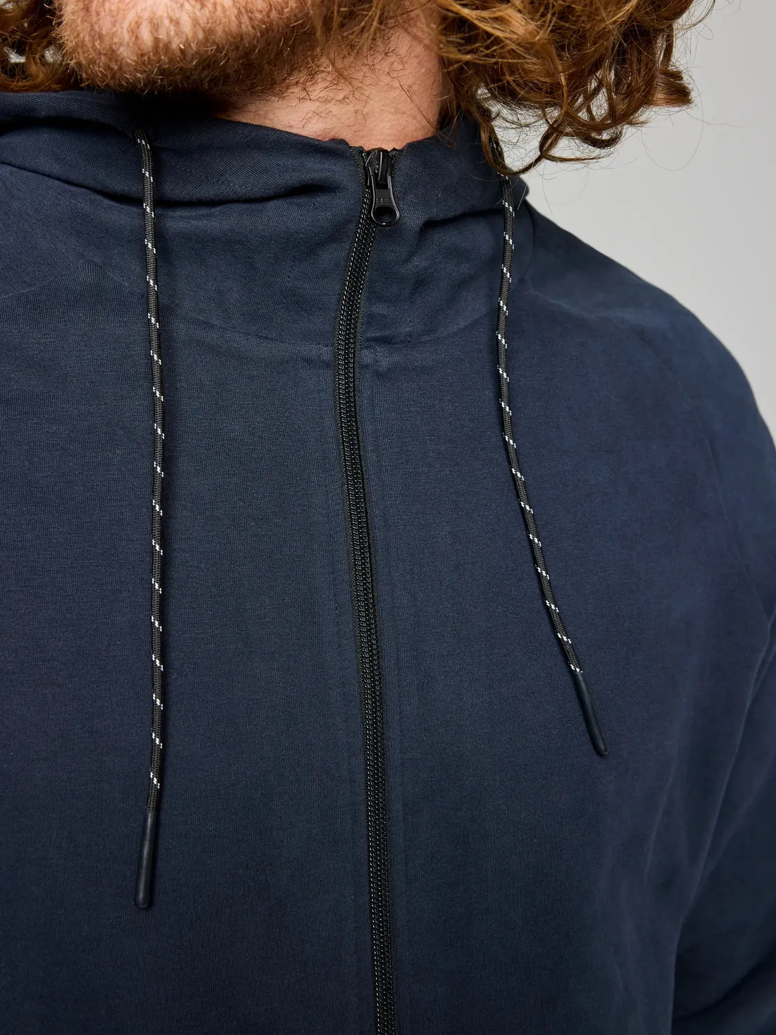 Slam Deck FZ Hoodie hettegenser herre Dark Navy