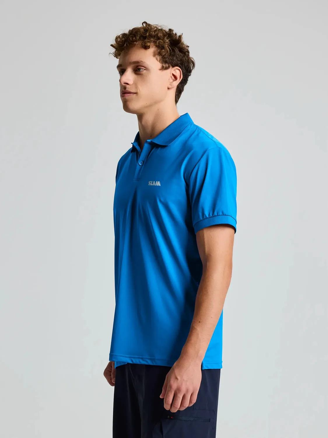 Slam Tech Piqué Polo Evo SS poloskjorte herre UPF50+