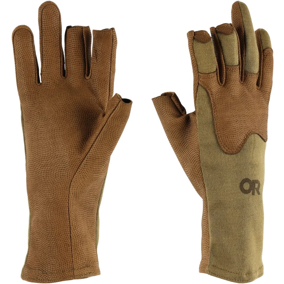 Outdoor Research Overlord II Glove Fingerless - USA fingerløse hansker Coyote