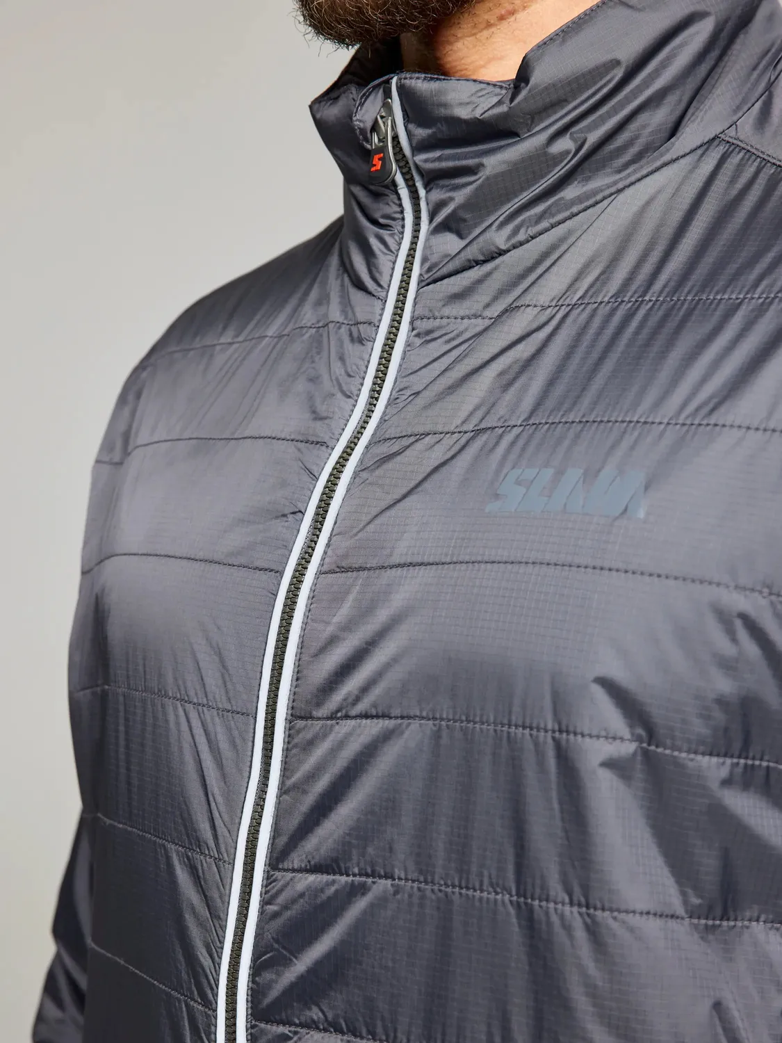 Slam ACT Graphene Short Jacket herrejakke mørk marine resirkulert
