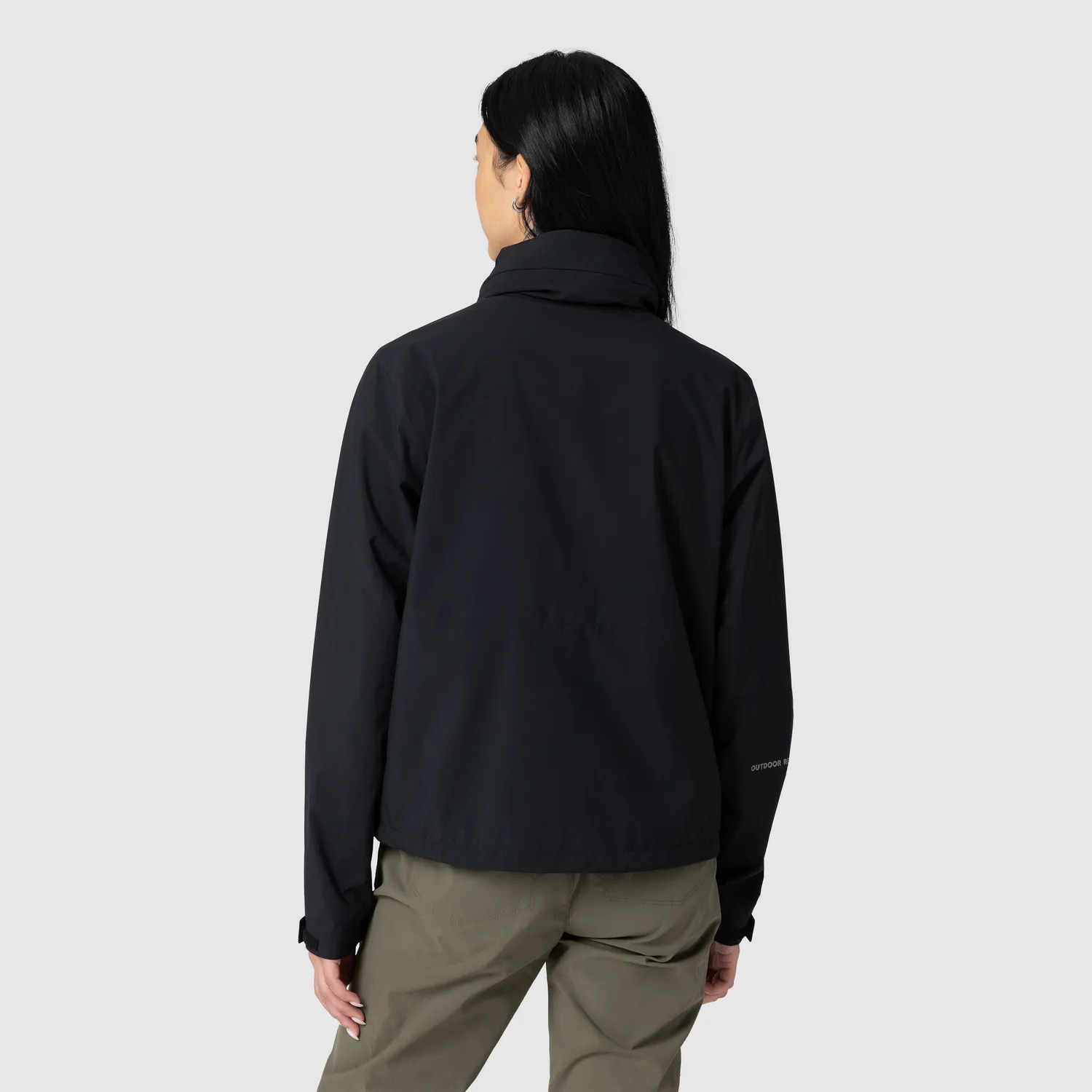Outdoor Research Stratoburst Stretch SE regnjakke XS Black vanntett