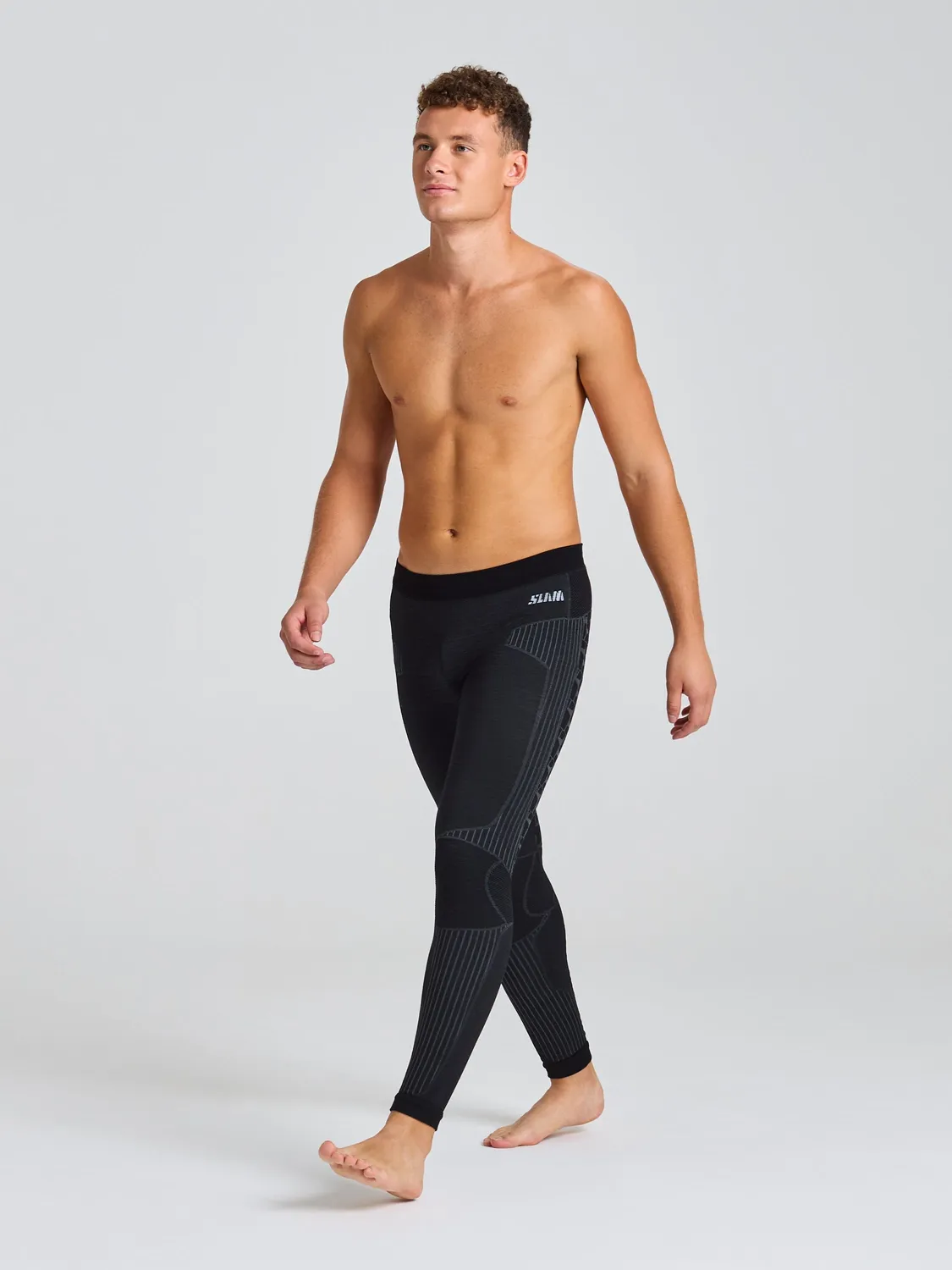 Slam PRO Seamless Merino Tight longs Black Ink XS–L merinoblanding
