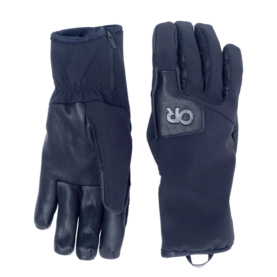 Outdoor Research Stormtracker Sensor Windbloc hansker Black