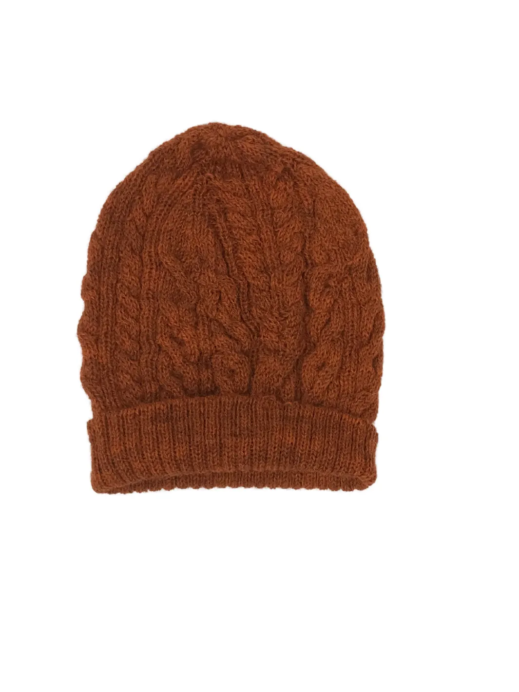 John Partridge Beanie & Snood Set lue- og halssett Burnt Orange ull