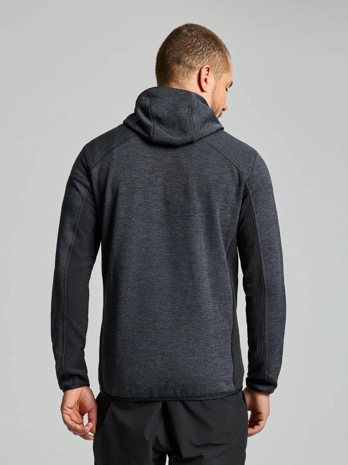 Slam ACT Hooded Power Fleece fleecejakke herre med hette