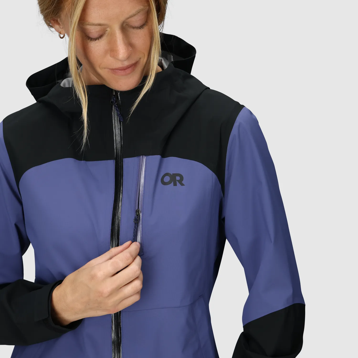 Outdoor Research Freewheel MTB Stretch Rain Jacket regnjakke Galactic/Black