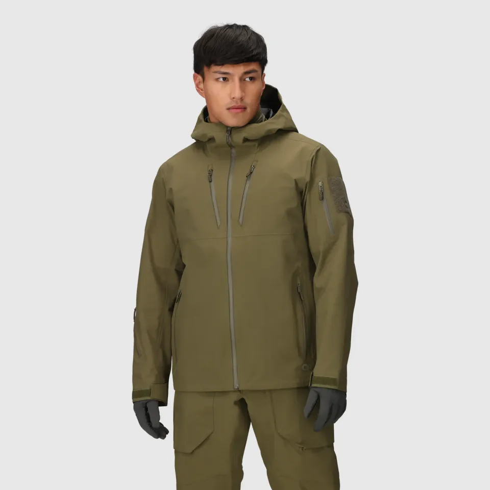 Outdoor Research Allies Mountain II skalljakke Ranger Green