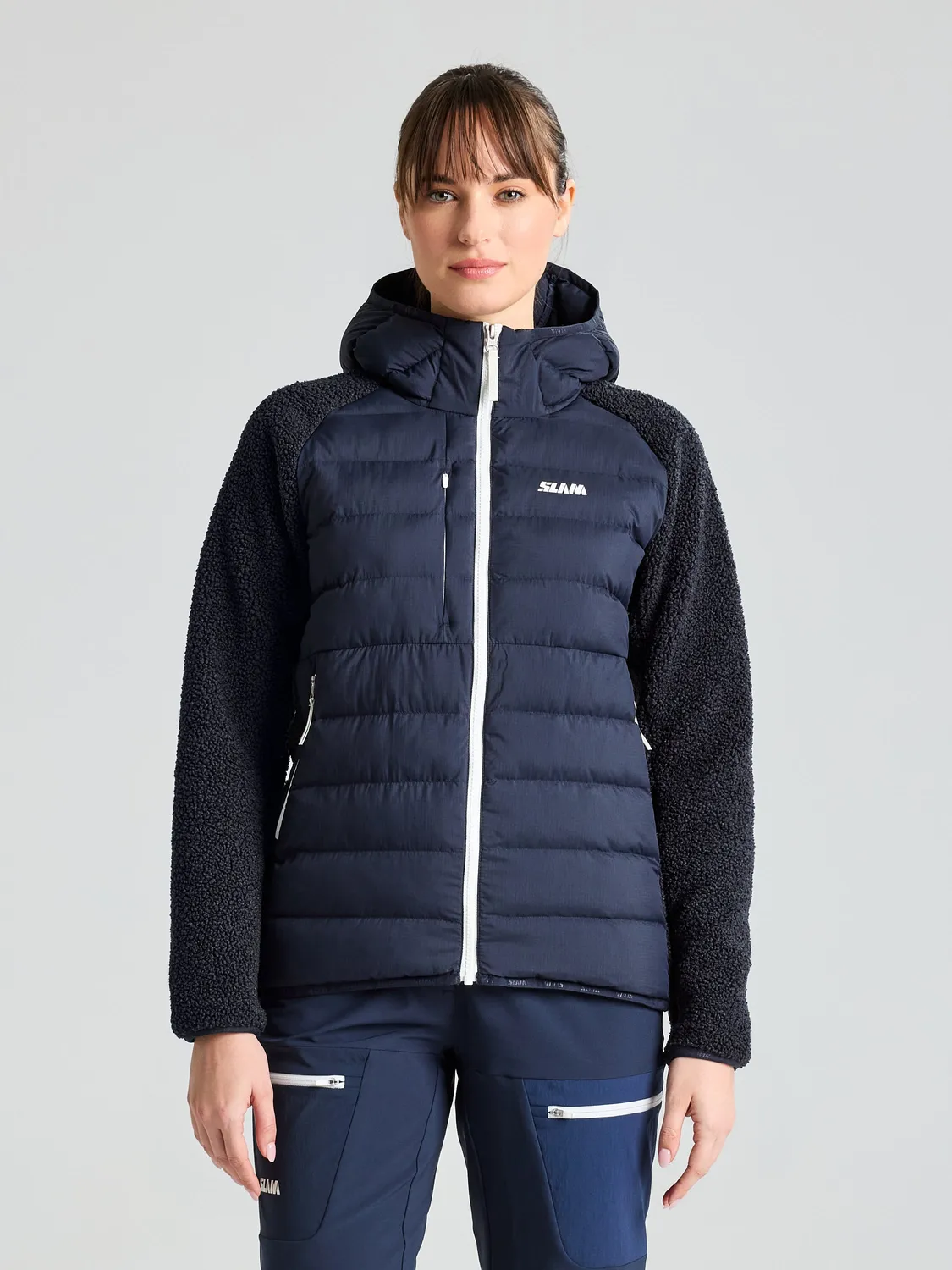 Slam Altura WS Puffer Hybrid jakke dame Primaloft