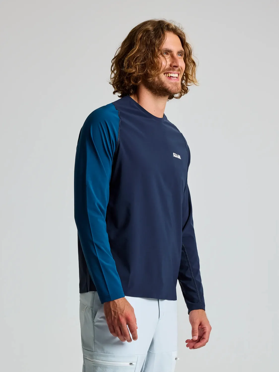 Slam OD Tech T-shirt LS langermet trøye herre UV 50+
