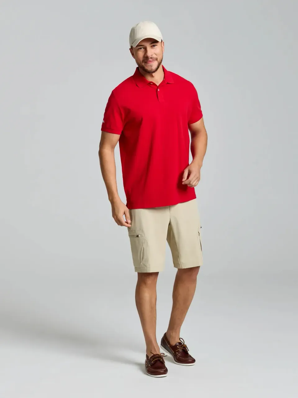 Slam Boat Shoes båtsko unisex mørk marineblå/brun håndlaget