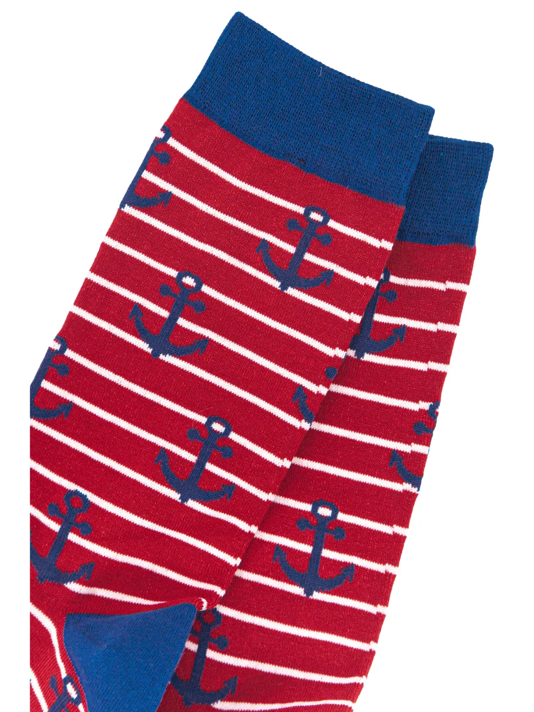 John Partridge Nautical sokker Anchor Stripe og Sailing Boats