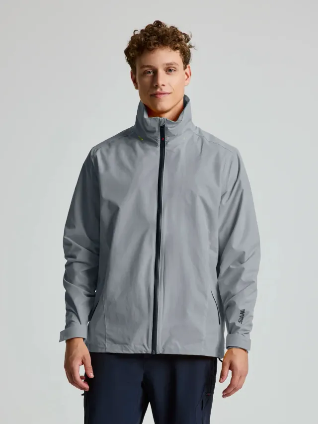 Slam Crew Hooded Jacket 2.0 seiljakke mørk marineblå vanntett