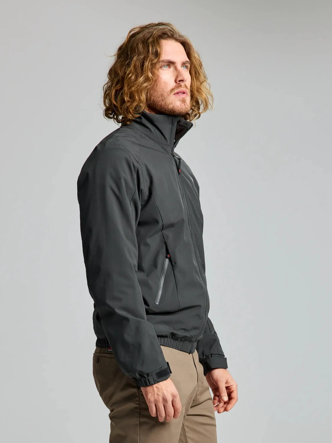 Slam Dock Ins Jacket vinterjakke graphite vanntett og pustende