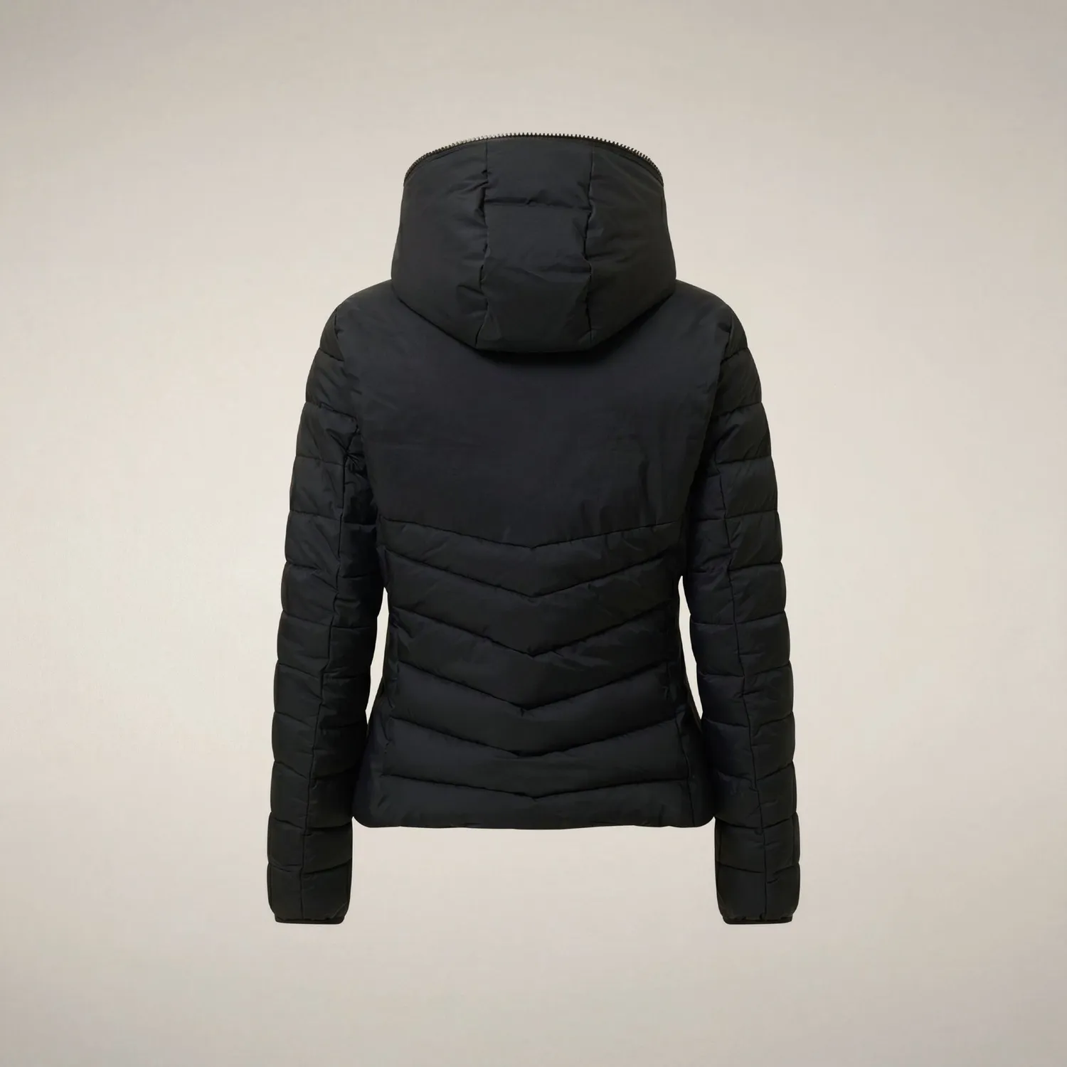 Save The Duck Pro-Tech Natasha jakke dame Black vann- og vindavvisende