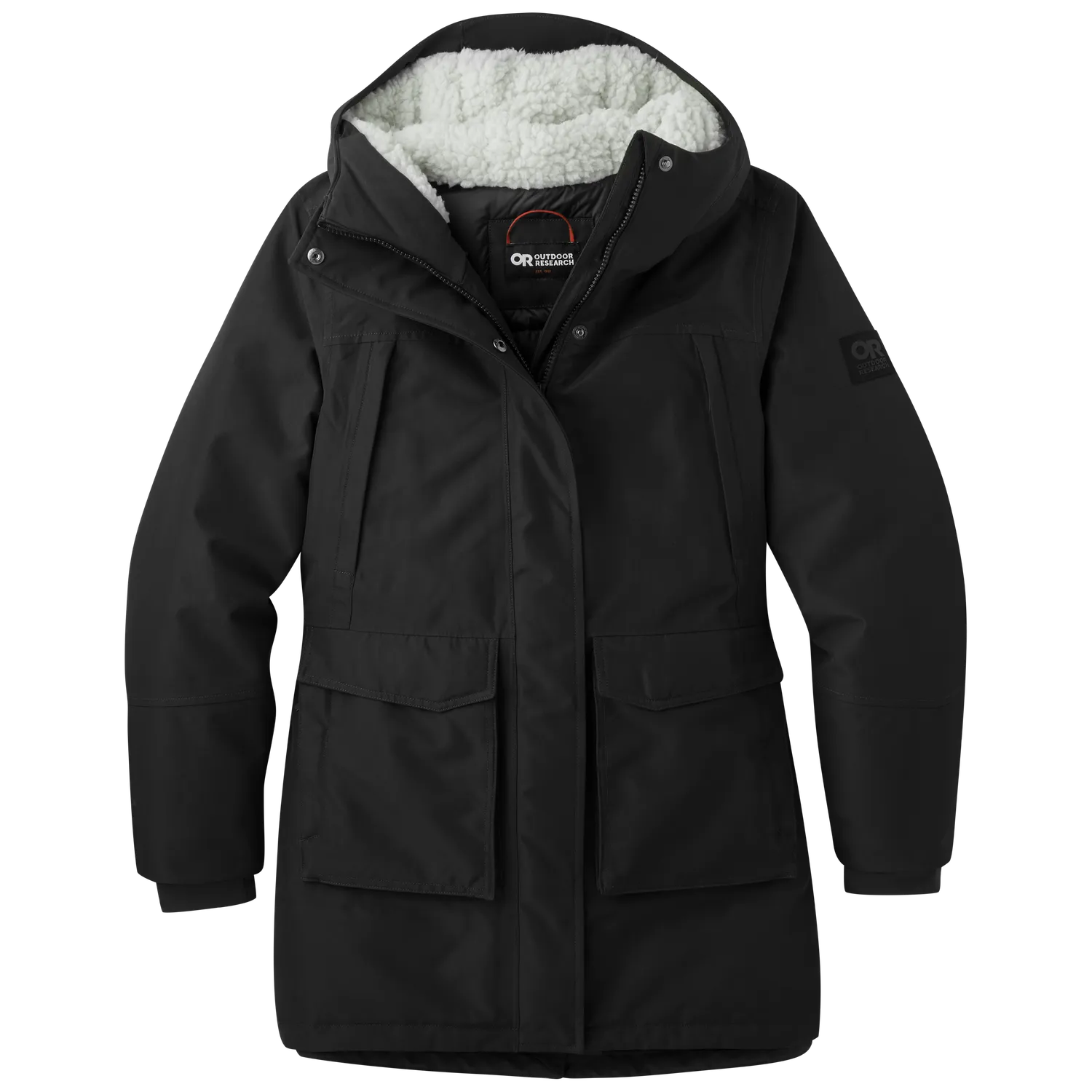 Outdoor Research Stormcraft GORE-TEX Down Parka dunparkas dame Black