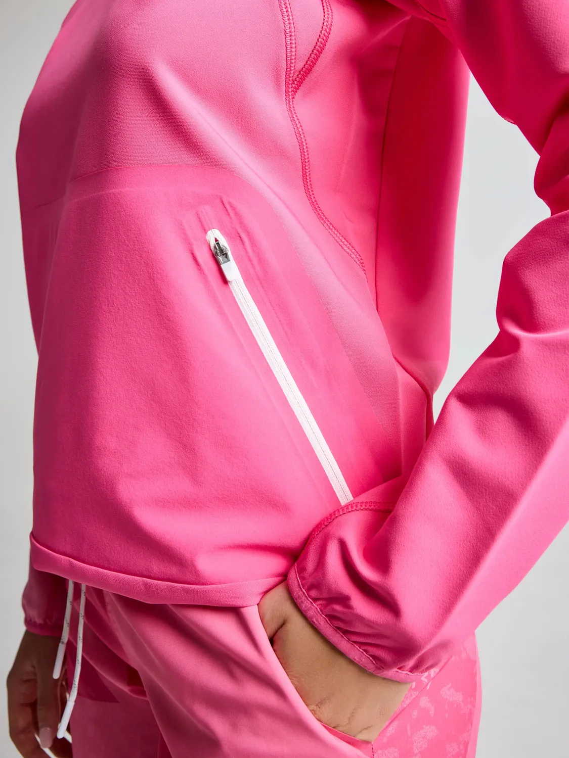 Slam Foil WS Tech Hoodie teknisk hettegenser dame mørk marineblå