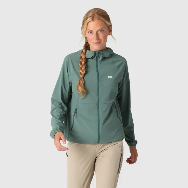 Outdoor Research Astroman Full Zip Sun Hoodie solgenser dame