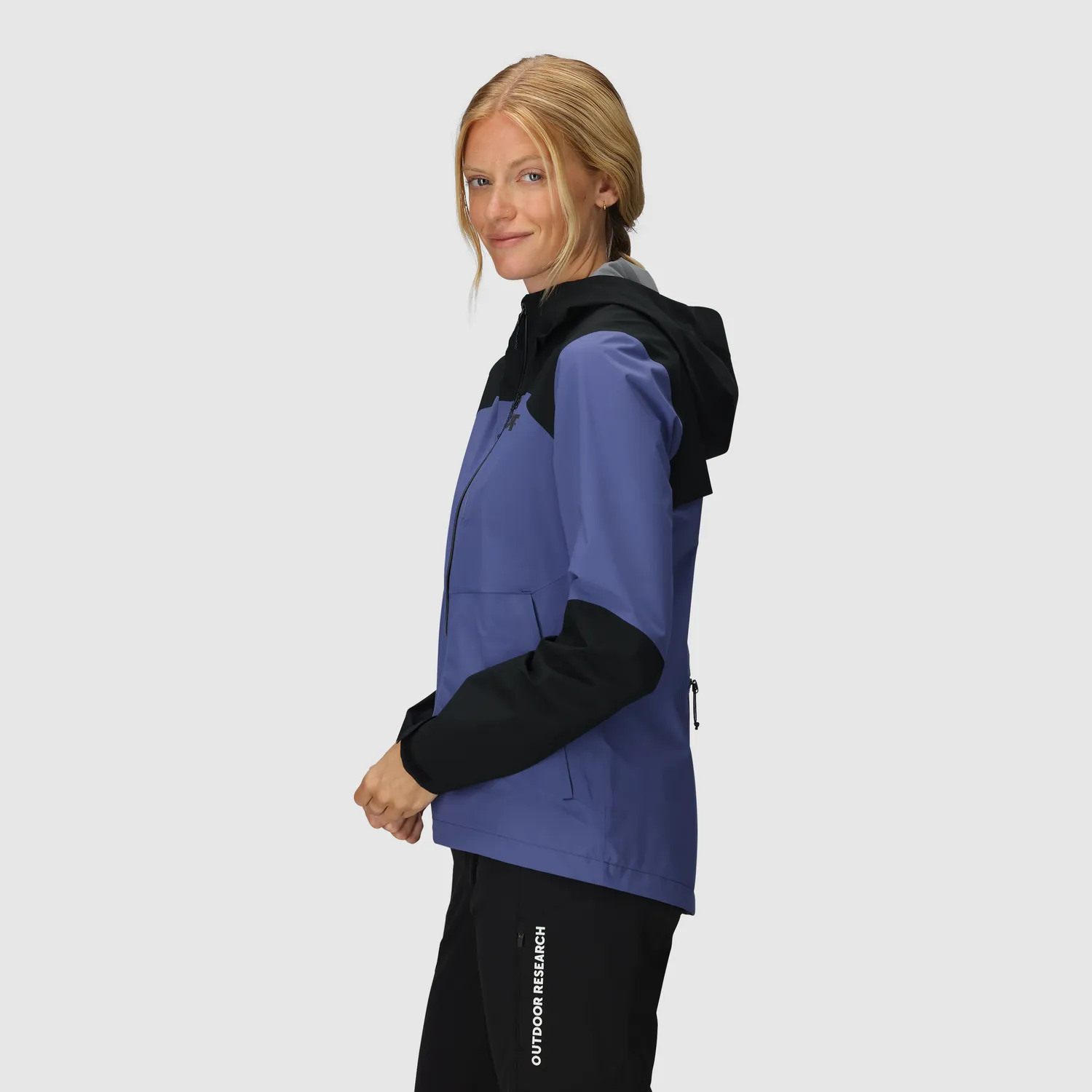 Outdoor Research Freewheel MTB Stretch Rain Jacket regnjakke Galactic/Black