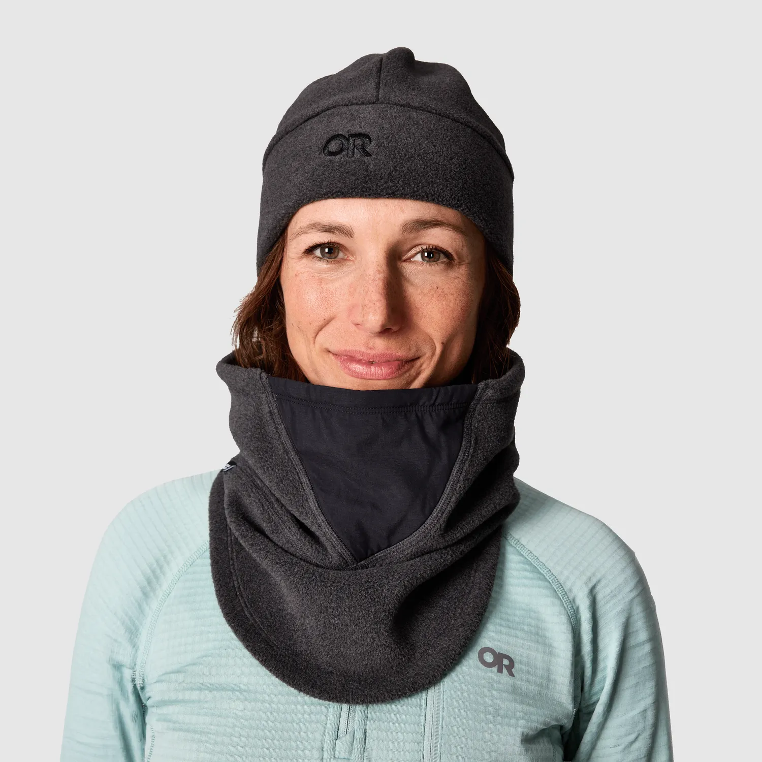 Outdoor Research Polartec 200 Ubertube fleecehals grå UPF 50+