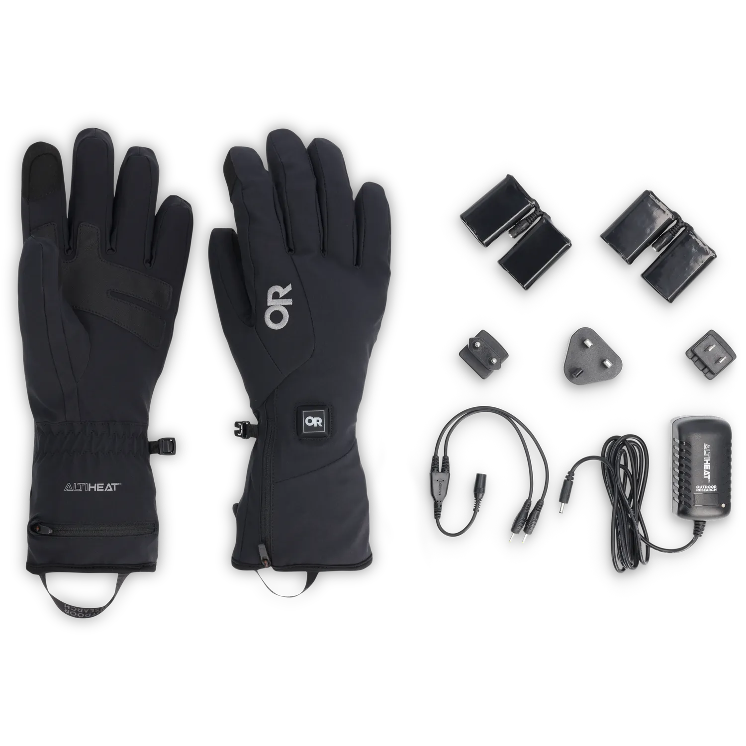 Outdoor Research Sureshot Heated Softshell Glove varmehanske herre