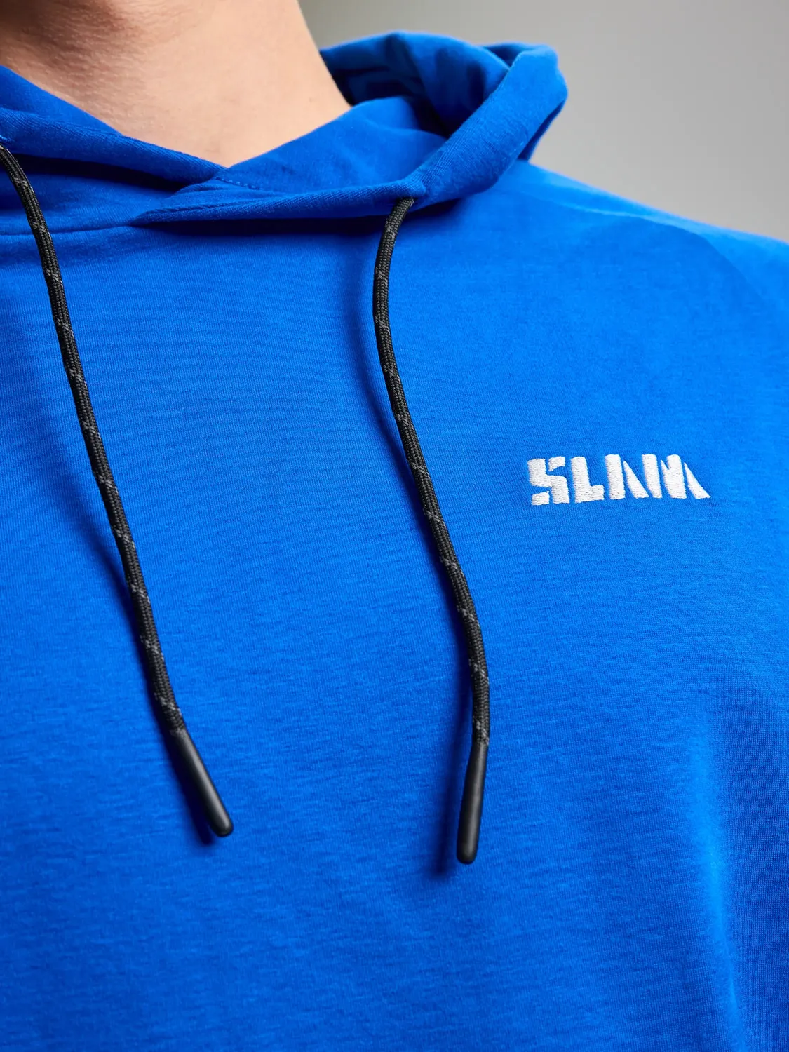 Slam Deck Hoodie hettegenser herre, mørk marine, bomull