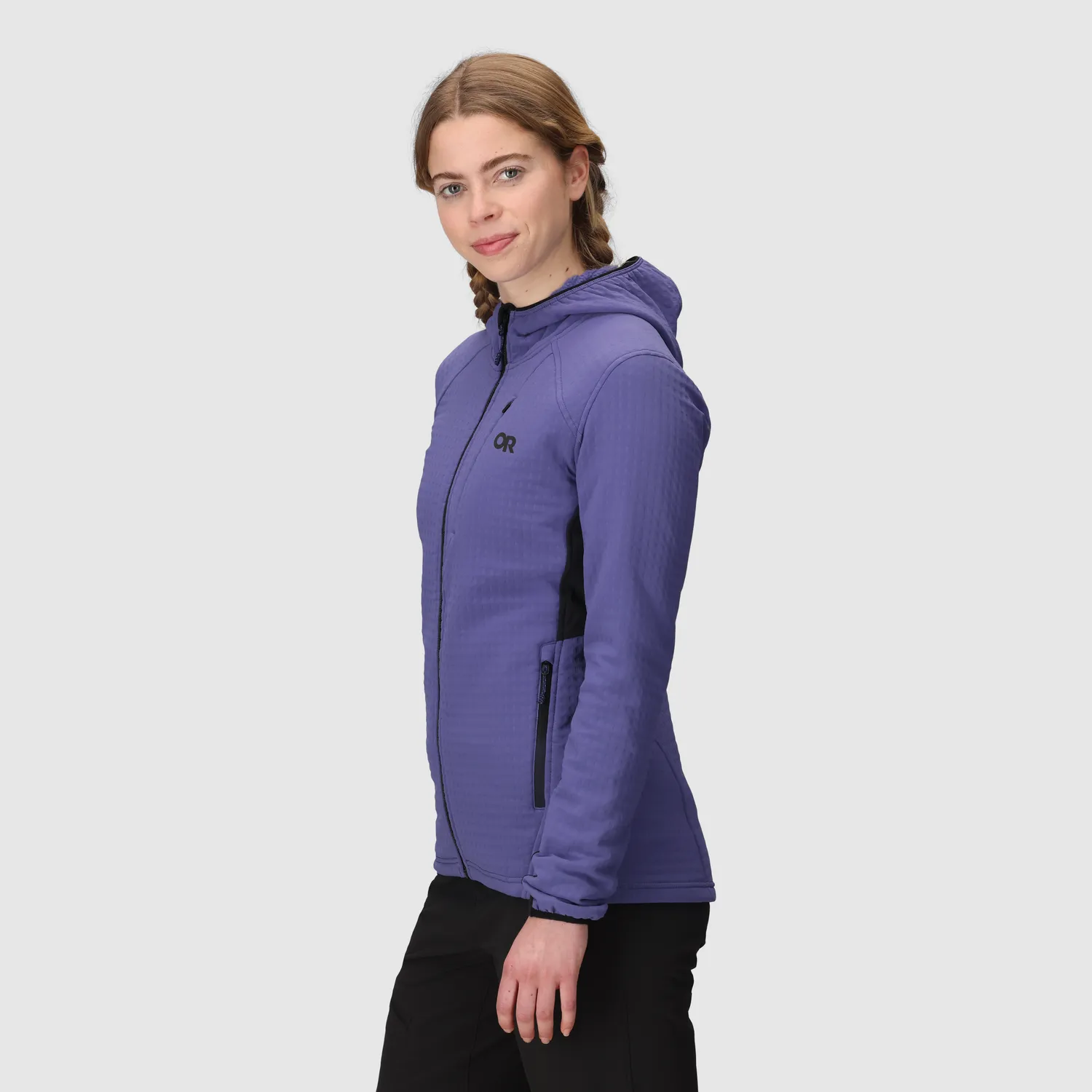 Outdoor Research Vigor Plus Fleece Hoodie fleecejakke svart