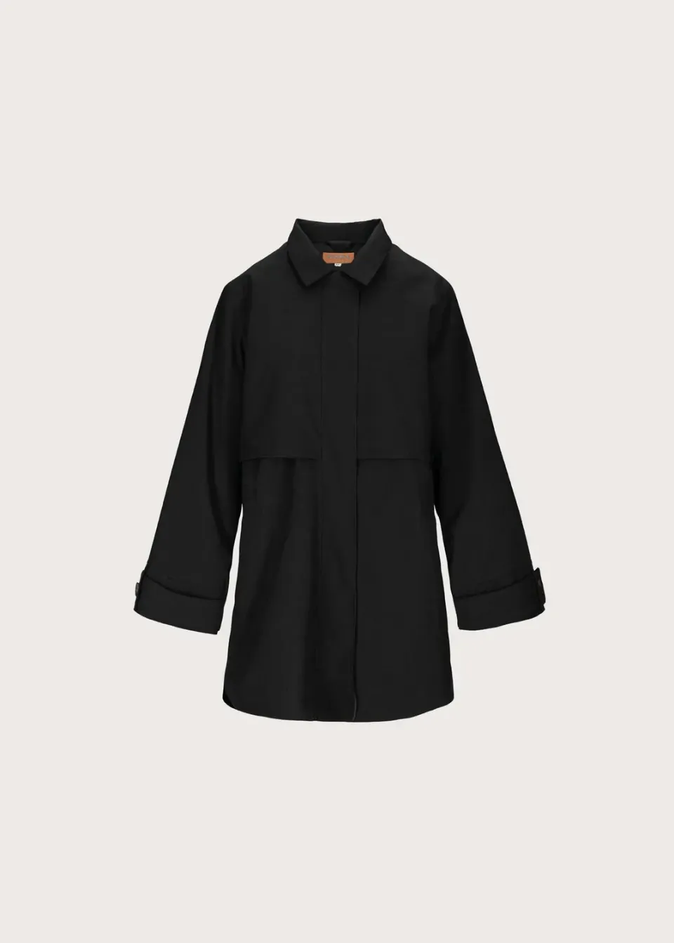 Brgn Havbris Coat regnjakke svart Thermolite-fôr
