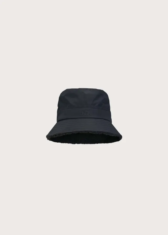 Brgn Pile Bucket bøttehatt New Black 58 cm vanntett