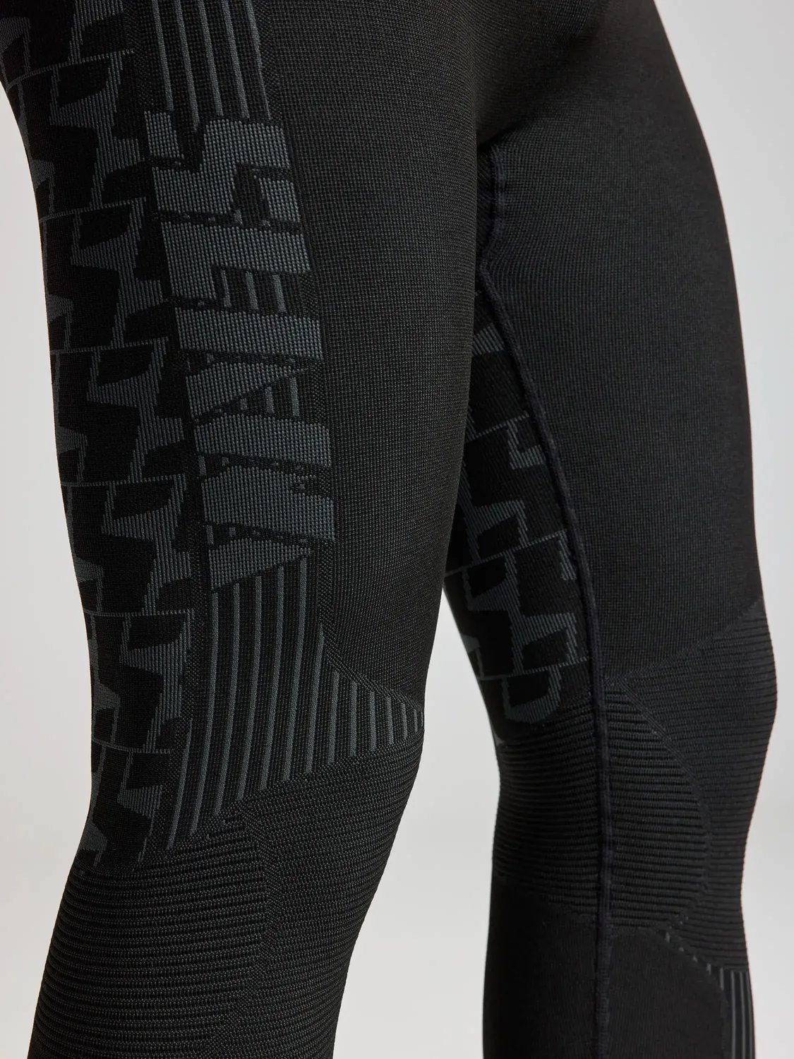 Slam PRO Seamless Tights Black Ink termisk baselayer