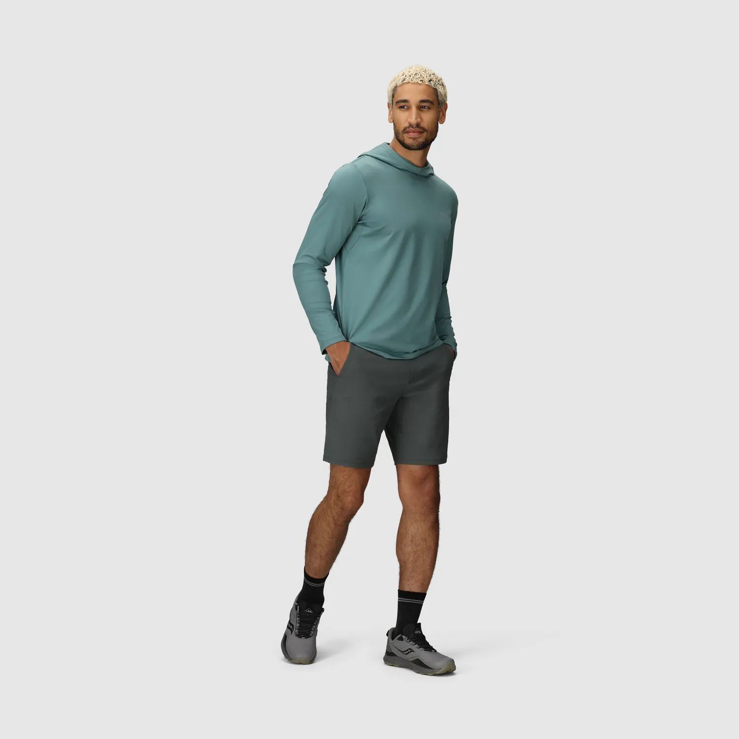 Outdoor Research Timberline Short turshorts Charcoal str. 28–42 hurtigtørkende