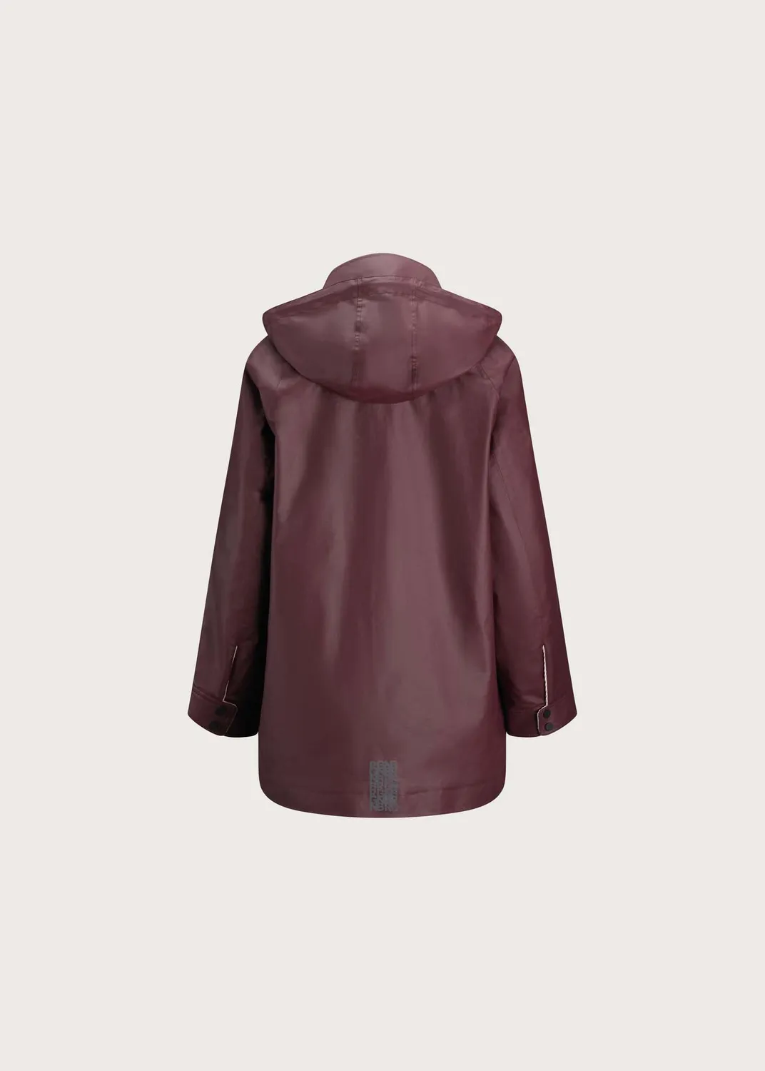 Brgn Stormskin Jacket regnjakke burgunder ullfôr
