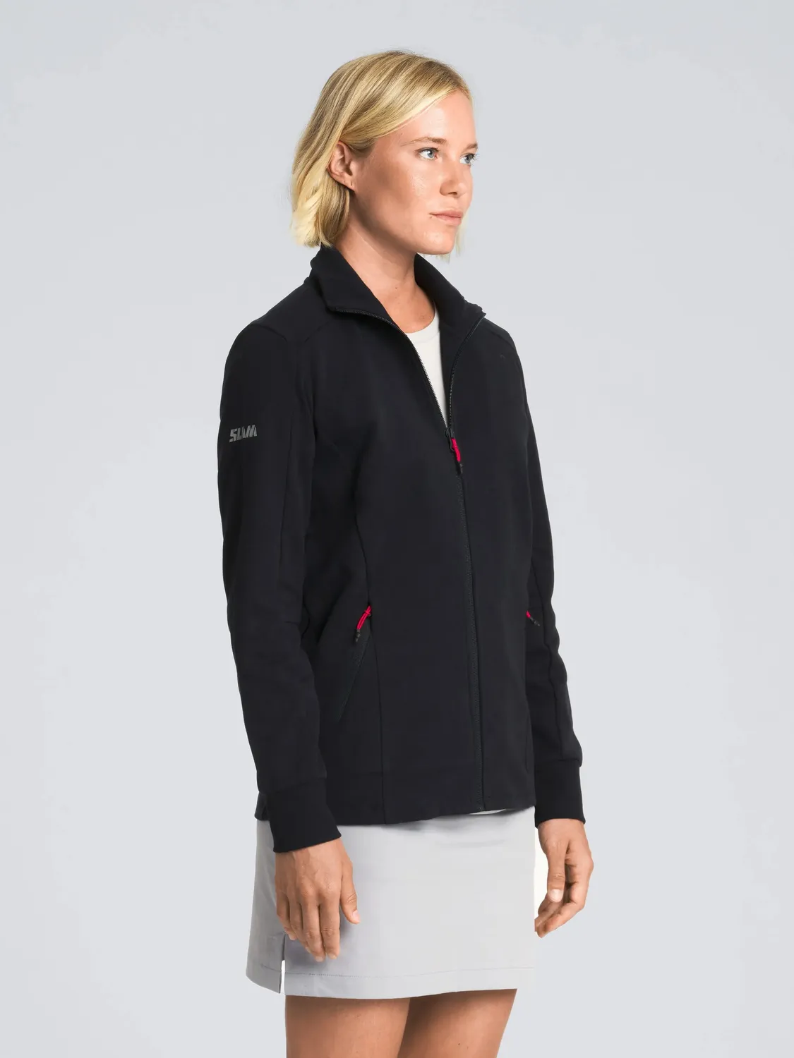 Slam Crew WS FZ Sweater genser dame Dark Navy