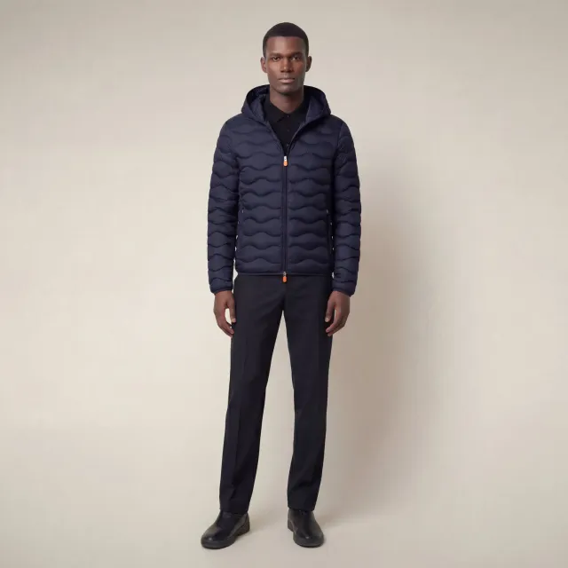 Save The Duck Icons Reef boblejakke herre navy blue lett